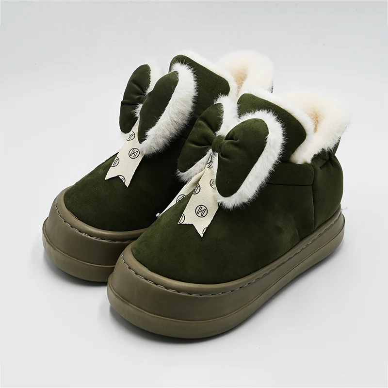 Botas de nieve de la mitad del reverencia