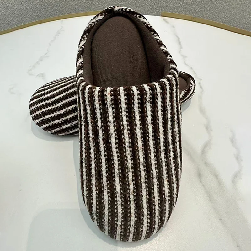 Zapatillas de algodón silenciosas para el hogar